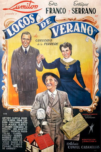 Locos de verano movie poster