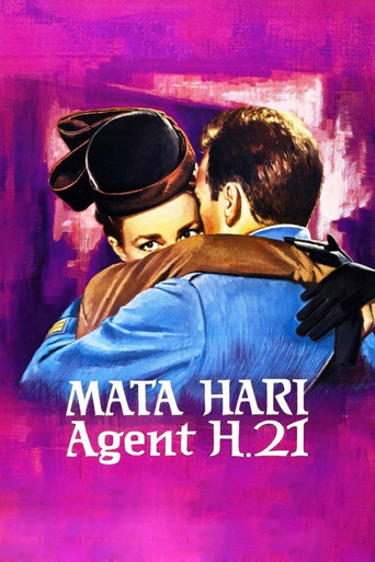 Mata Hari, Agent H21 movie poster