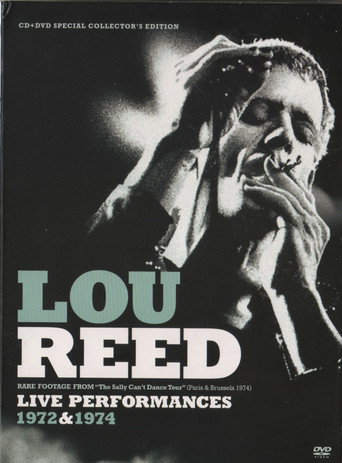 Lou Reed Live Performances 1972 & 1974 movie poster