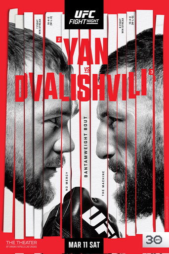 UFC Fight Night 221: Yan vs. Dvalishvili movie poster