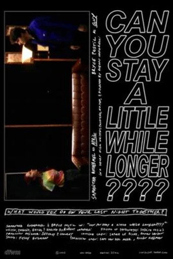 Can You Stay a Little While Longer???? movie poster