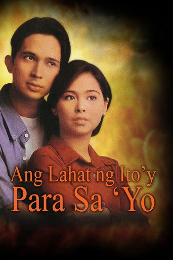 Ang Lahat ng Ito'y Para Sa'yo movie poster
