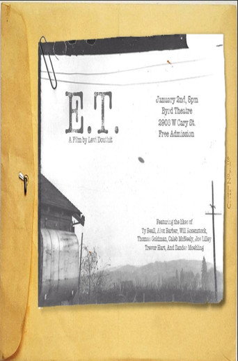 E.T. movie poster