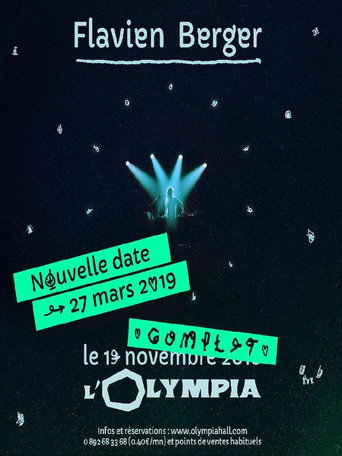 Flavien Berger - Live at Olympia movie poster