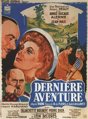Dernière aventure movie poster
