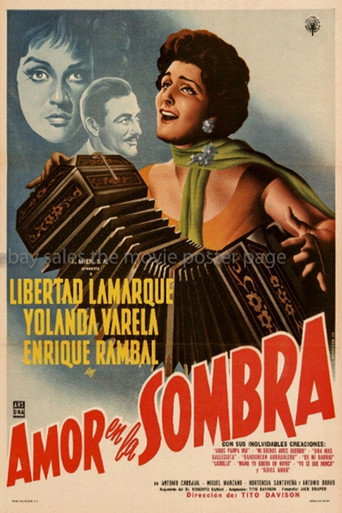 Amor en la sombra movie poster