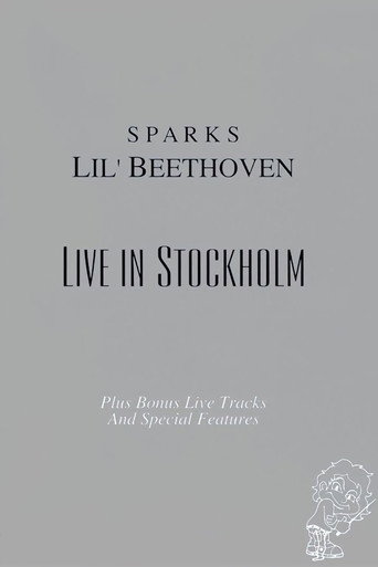 Sparks - Lil Beethoven Live in Stockholm movie poster