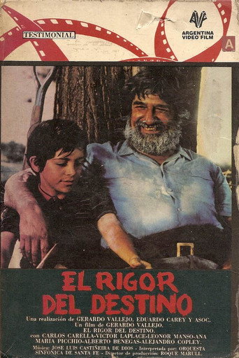 El rigor del destino movie poster