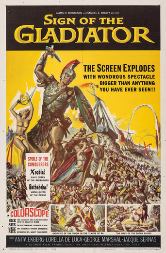 Sign of the Gladiator movie poster