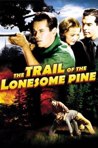 The Trail of the Lonesome Pine movie poster