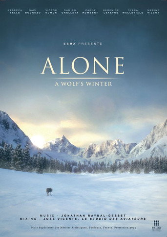 Alone: a Wolf's Winter movie poster