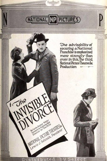 The Invisible Divorce movie poster