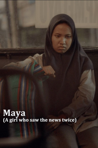 Maya (A Girl Who Saw the News Twice) movie poster