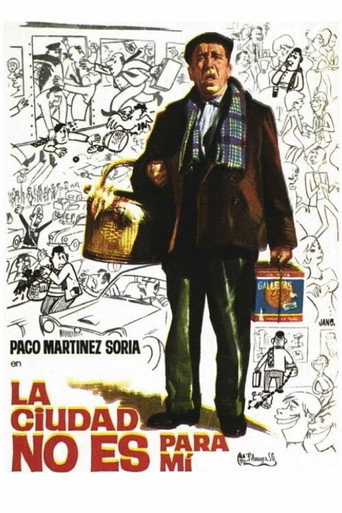 La ciudad no es para mí movie poster