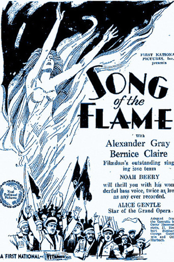 The Song of the Flame movie poster