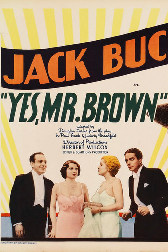 Yes, Mr. Brown movie poster