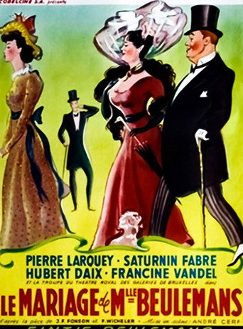 The Marriage of Mademoiselle Beulemans movie poster