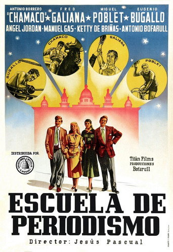 Escuela de periodismo movie poster