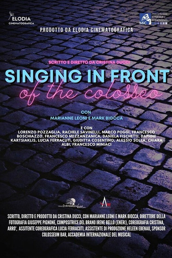 Singing in Front of the Colosseo movie poster