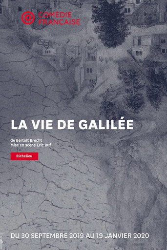 La vie de Galilée movie poster