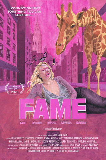Fame and Other Four Letter Words movie poster