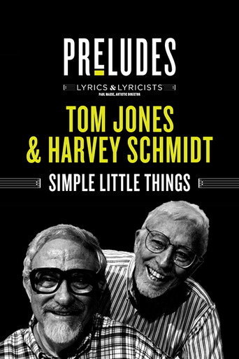 Tom Jones & Harvey Schmidt: Simple Little Things movie poster