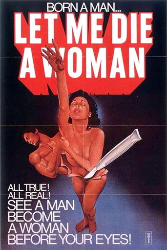 Let Me Die a Woman movie poster
