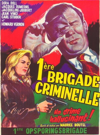 Première brigade criminelle movie poster