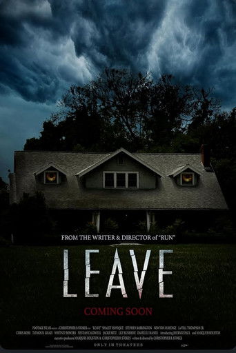 Leave movie poster