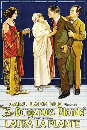 The Dangerous Blonde movie poster