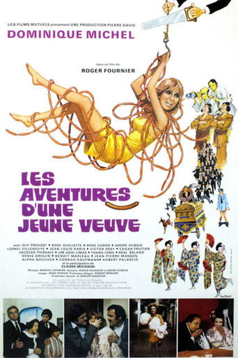 Les aventures d'une jeune veuve movie poster