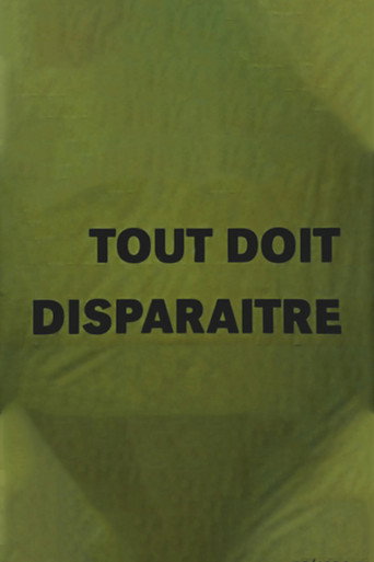 Tout doit disparaître movie poster