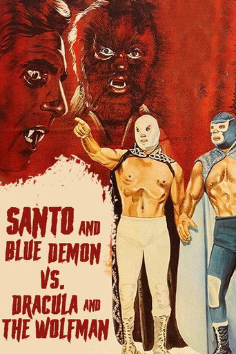 Santo and Blue Demon vs. Dracula and the Wolf Man movie poster