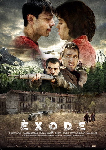 Èxode, de la batalla a la frontera movie poster