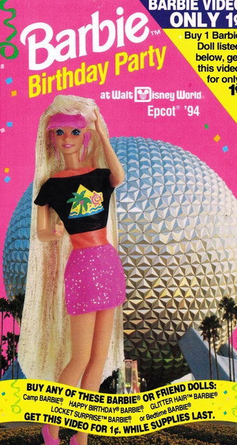 Barbie Birthday Party at Walt Disney World Epcot '94 movie poster