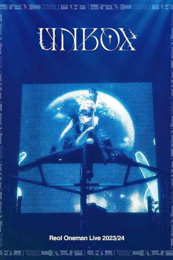 Reol Oneman Live 2023/24 "UNBOX" black movie poster