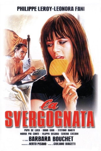 La svergognata movie poster