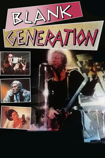 Blank Generation movie poster