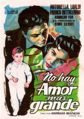 Non c'è amore più grande movie poster