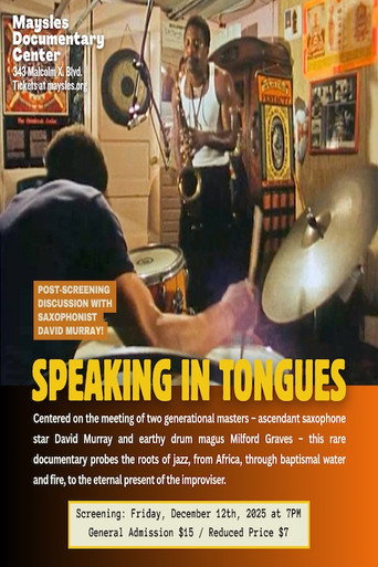 Speaking in Tongues movie poster