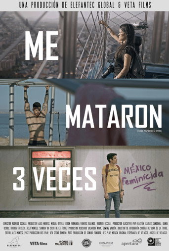 Me Mataron 3 Veces movie poster