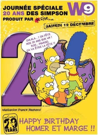 20 years of Simpsons movie poster