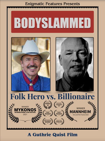 Bodyslammed: Folk Hero vs. Billionaire movie poster