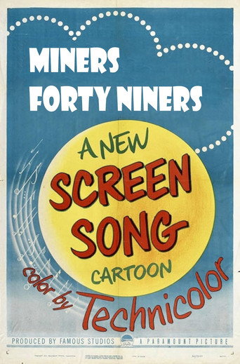 Miners Forty Niners movie poster