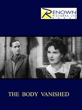 The Body Vanished movie poster