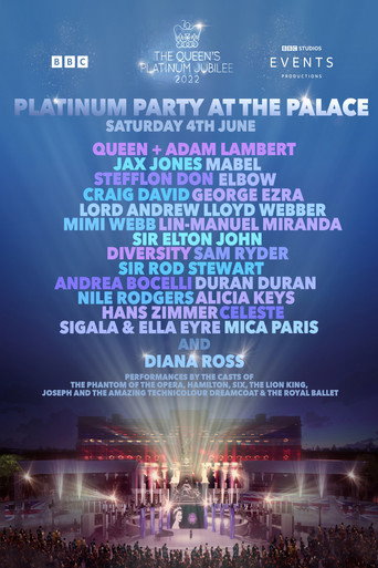 Platinum Party at the Palace movie poster