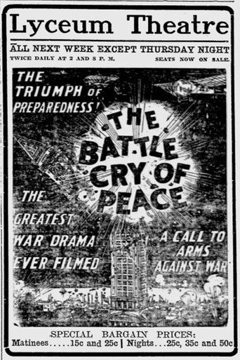 The Battle Cry of Peace movie poster