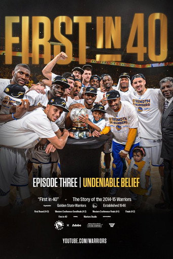 First in 40: The Story of the 2014-15 Warriors movie poster