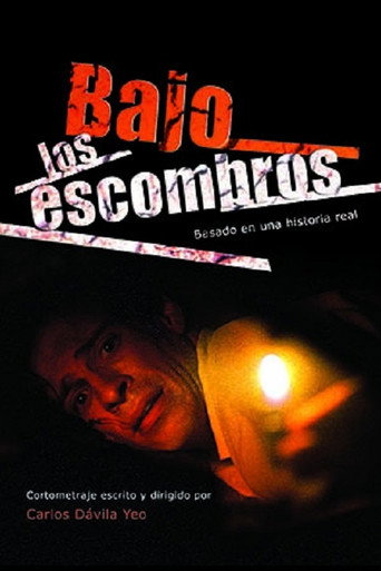 Bajo los escombros movie poster