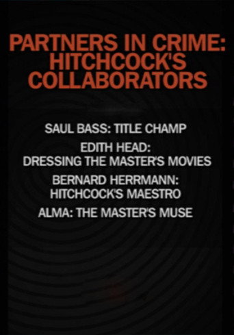 Partners in Crime: Hitchcock's Collaborators movie poster